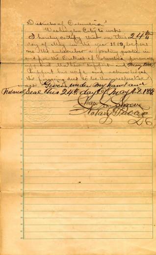 Sycamore Island Land deed, Page 3